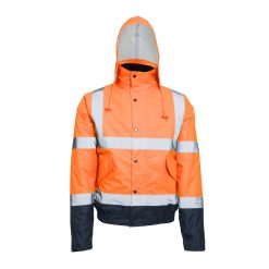 Gero matomumo striukė FLASH HV BOMBER, oranžinė