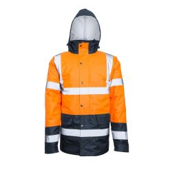 Gero matomumo striukė NEON HV PARKA, oranžinė